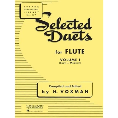 Afbeelding van Selected Duets for Flute: Volume 1 Easy to Medium