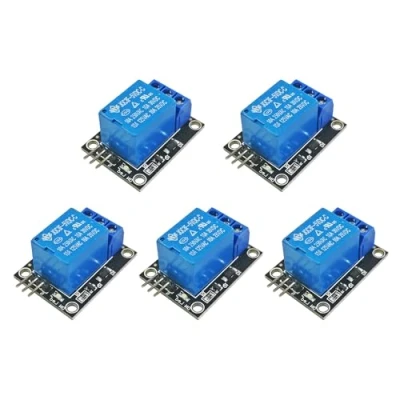 Afbeelding van ICQUANZX 5PCS 5V One Channel Relay Module Board Shield voor PIC AVR DSP ARM arduino