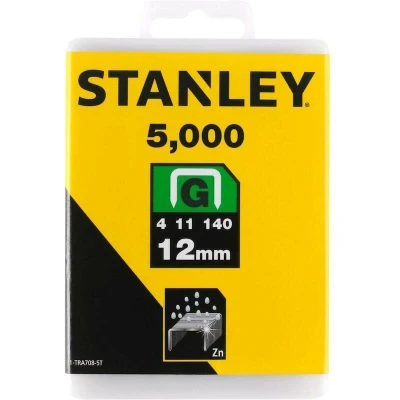 Afbeelding van Stanley nieten 12mm type G 1 TRA708 5T (Per 5000 stuks)