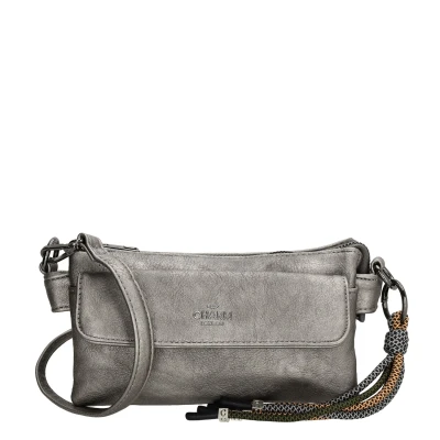 Afbeelding van Charm London Tottenham Schoudertas pewter Damestas