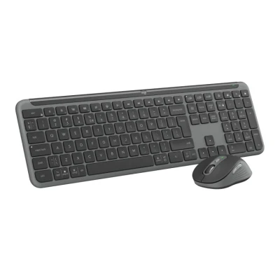Afbeelding van Logitech MK950 Signature Slim Draadloze Toetsenbord en Muis Combo Qwerty Zwart
