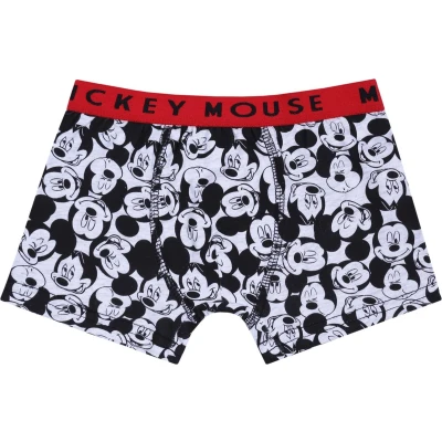Afbeelding van Zwarte en grijze Mickey Mouse boxershort DISNEY voor jongens