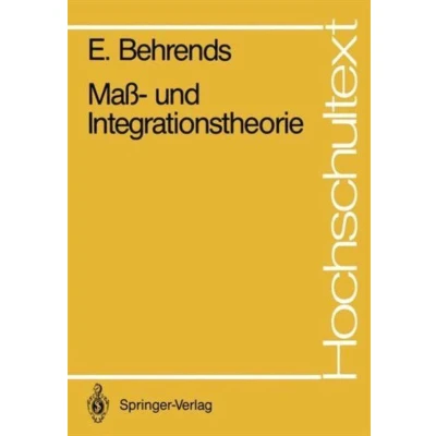 Afbeelding van Mass und Integrationstheorie