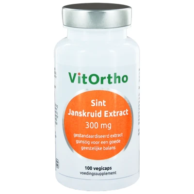 Afbeelding van Vitortho Sint Janskruid extract 300 mg 100 vcaps