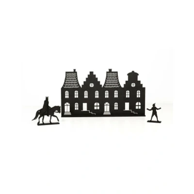 Afbeelding van Zoedt Grachtenpandjes met Sint en Piet