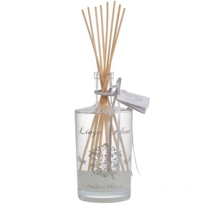 Afbeelding van Geurstokjes Batôns à parfum Amélie &amp; Mélanie Ligne Blanc 300ml