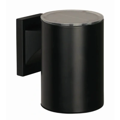 Afbeelding van Wandlamp Luxform Solar Hybrid Intelligent Ohio Black 50 Lumen
