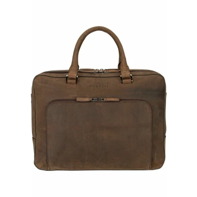 Afbeelding van bugatti LUCA Aktetas, Heren, Maat: One Size, Braun