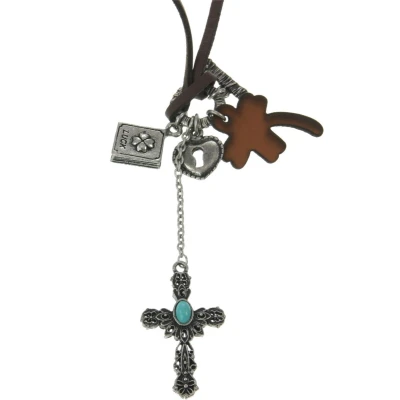 Afbeelding van Behave Lange ketting met bedeltjes