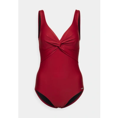 Afbeelding van Lascana Badpak, Dames, Maat: 48xD, Rustred