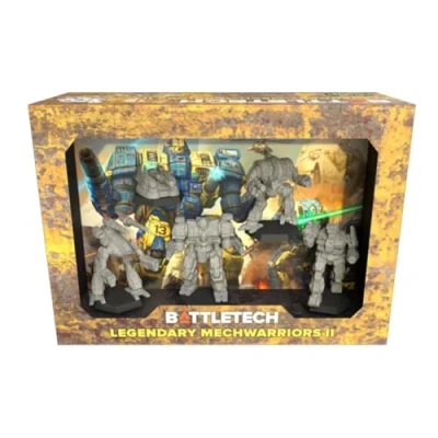 Afbeelding van BattleTech Miniatures Legendary Pilots Pack II Expansion Miniature Game Catalyst Labs Ages 14+ Giochi
