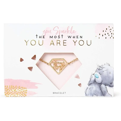 Afbeelding van Me to You Armband Shine Bright, goudkleurig, Sparkle The Most When Are