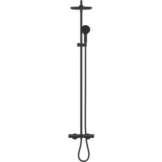 Afbeelding van Grohe vitalio start 250 douchesysteem m bad thm max 8 0l min bij 3 bar matte black 269882431