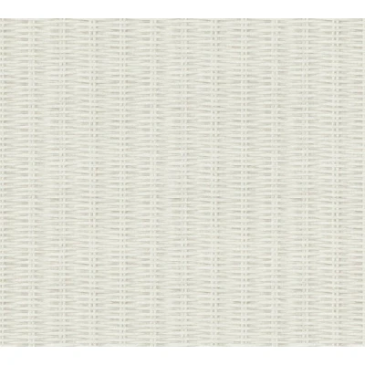 Afbeelding van AS Creation New Walls 37393 1 373931 Rattan Look a la Riviera Maison Wit / Grijs
