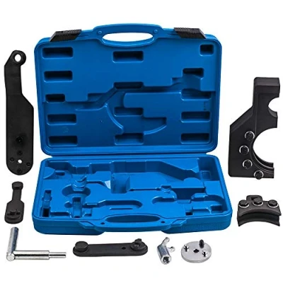 Afbeelding van maXpeedingrods Motor instelgereedschap tandriem vergrendeling besturingstijden voor T5 Touareg 2.5 4.9 TDi T10199 T10226
