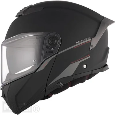 Afbeelding van MT Atom 2 SV systeemhelm mat zwart S