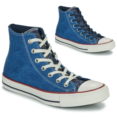 Afbeelding van Converse Chuck Taylor ALL STAR Sneakers hoog, Maat: 37, Blue egret obsidian Textiel