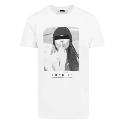 Afbeelding van Mister Tee F#?KIT Heren T shirt 2XL Wit