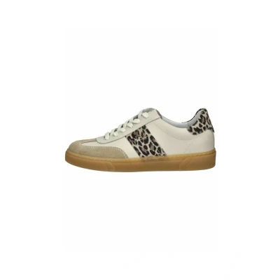 Afbeelding van Nerogiardini Sneakers laag, Dames, Maat: 36, Camel Leer en textiel