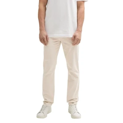 Afbeelding van TOM TAILOR Herenbroek, 10336 Light Cashew Beige, 31W / 30L