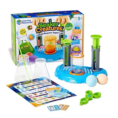 Afbeelding van Learning Resources Beaker Creatures Liquid Reactor Super Lab 15 delige set