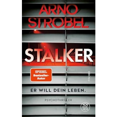Afbeelding van Stalker Er will dein Leben.: Psychothriller Limitierte Silber Metallic Folie in der ersten Auflage