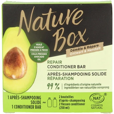 Afbeelding van Nature Box Bar Avocado Conditioner, 80 gram