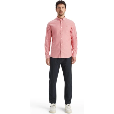 Afbeelding van Scotch &amp; Soda SEASONAL ESSENTIALS OXFORD SHIRT Heren Overhemd Maat XXL