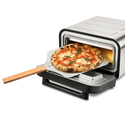 Afbeelding van G3 Ferrari G3Ferrari G 1020400 PIZZA PRO 2 MINUTI, Wafelijzer, Zilver, Zwart