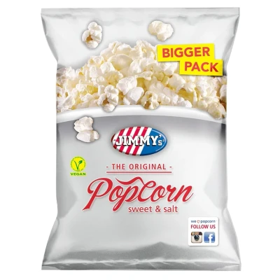 Afbeelding van Jimmy&#039;s Popcorn Zoet &amp; Zout 100 Gram
