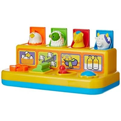 Afbeelding van Fun Time Pop Up Farmyard Friends, geel