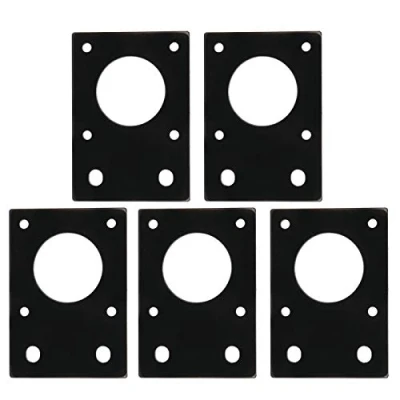 Afbeelding van 5 stuks motorbevestigingsplaat, 42 stappenmotor montageplaat 3D printer vaste beugel, voor NEMA 17 serie stappenmotor, 2020 2040 aluminium