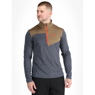 Afbeelding van Maier Sports Felian Heren Skipully (maat: XL/54, Bruin,grijs)