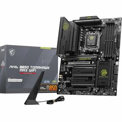 Afbeelding van MSI MAG B850 TOMAHAWK MAX WIFI moederbord RAID, 5Gb LAN, Wi Fi 7, BT, Sound, ATX