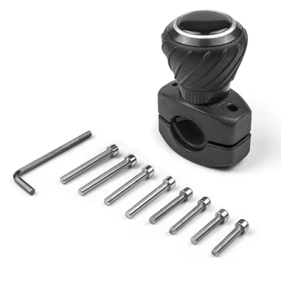 Afbeelding van Deluxe Stuurwiel Power Handle Spinner Knop Universeel Geschikt voor Auto&#039;s, Vrachtwagens, Tractoren, Maaiers, Vorkheftrucks, etc