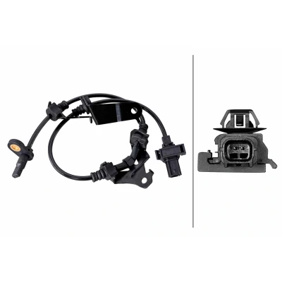 Afbeelding van HELLA 6PU 358 218 921 ABS Sensor Met verbindingsstuk Geluidsensor 2 polig 605mm