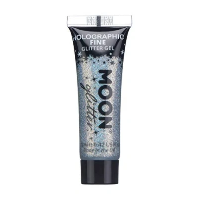 Afbeelding van Moon glitter Gel met klassieke fijne 12 ml zilver gezichtsverf