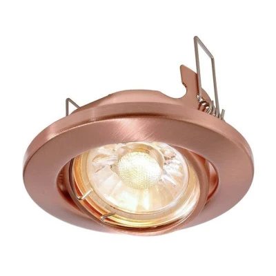 Afbeelding van Deko Light Inbouwspot GU10 zonder lichtbron, koper