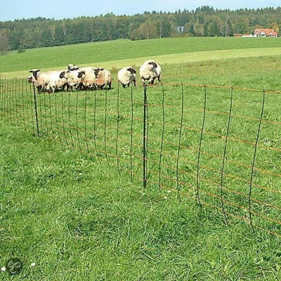 Afbeelding van Ako Losse Paal Schapennet Titan Enkele Pen 90cm Zwart