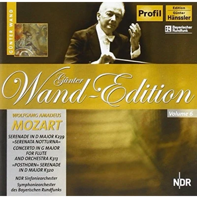 Afbeelding van Symphonieorchester Des Bayerischen Rundfunks, Günther Wand Mozart: Posthorn Serenade Flute C (CD)