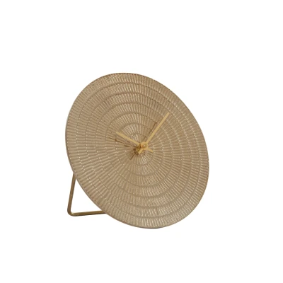 Afbeelding van Light &amp; Living Klok BOJANO 20.5x2x20.5cm Goud