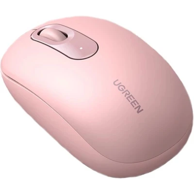 Afbeelding van Draadloze USB muis 2,4GHz Ugreen MU105 roze