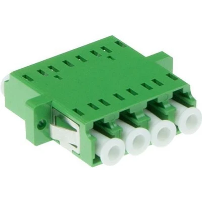 Afbeelding van Glasvezel koppelstuk OS2 LC naar (Duplex, Singlemode, 4 voudig, APC)