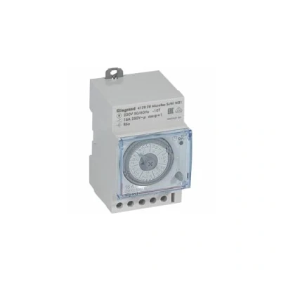 Afbeelding van Legrand microrex w31 analoog weekklok zo wi 412828