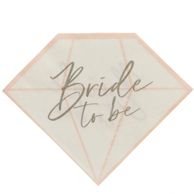 Afbeelding van &#039;Bride to Be&#039; Diamant 16 stuks