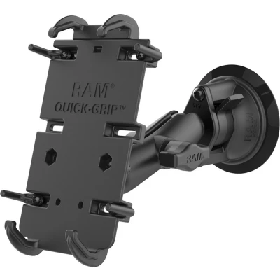 Afbeelding van Quick Grip™ klemhouder XL smartphones Zuignapset RAM B 166 PD4U