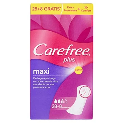 Afbeelding van Carefree Inlegkruisjes Plus Large, delicate geur, 36 stuks