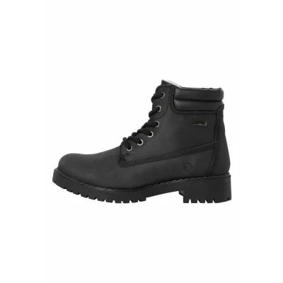 Afbeelding van Tamaris Snowboots, Dames, Maat: 36, Black uni Leer/ synthetisch