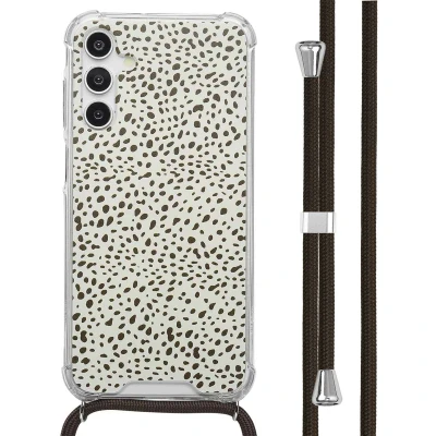 Afbeelding van imoshion Hoesje Geschikt voor Samsung Galaxy A16 (5G) / (4G) Design met Koord Desert Dots