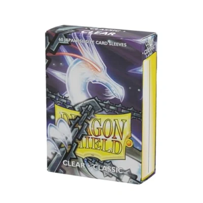 Afbeelding van Dragon Shield Card Sleeves: Japanese Classic Clear (59x86mm) 60 stuks